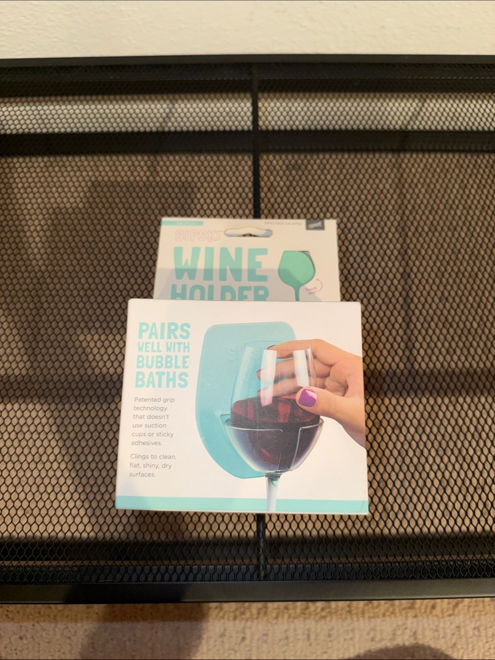 Wine Holder - Aqua Bath Wine Glass Holder